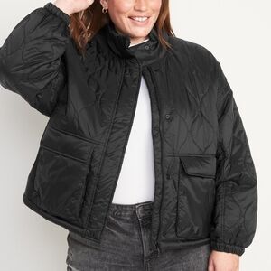 4X - Old Navy • Packable Oversized Water-Resistant Quilted Jacket